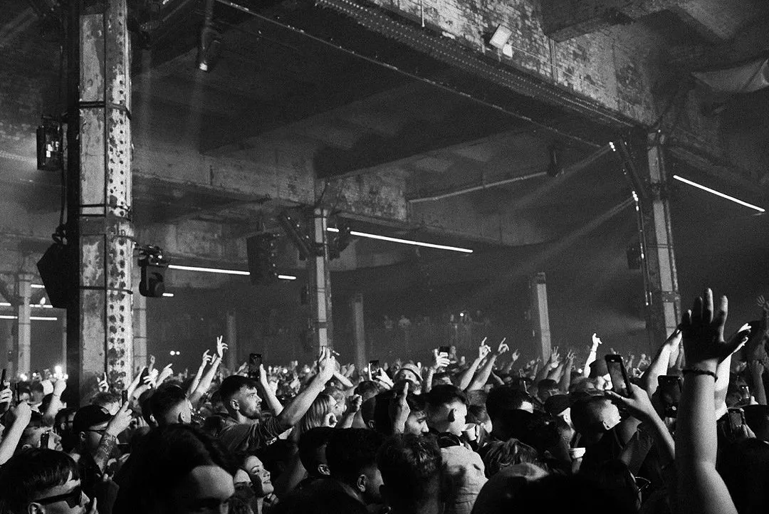 Crowd and atmosphere image from the original biography page