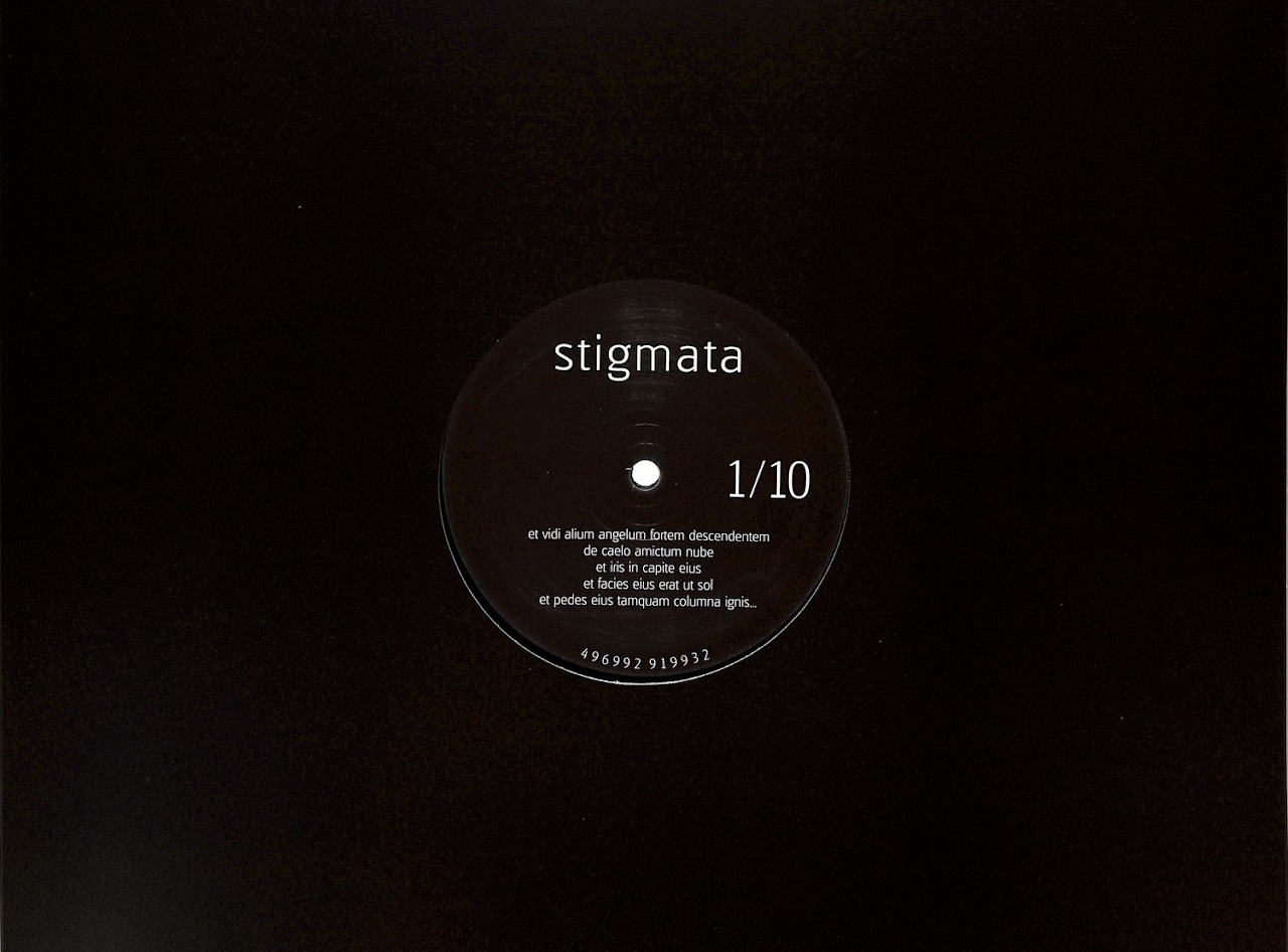 Stigmata Records label visual from the original label page